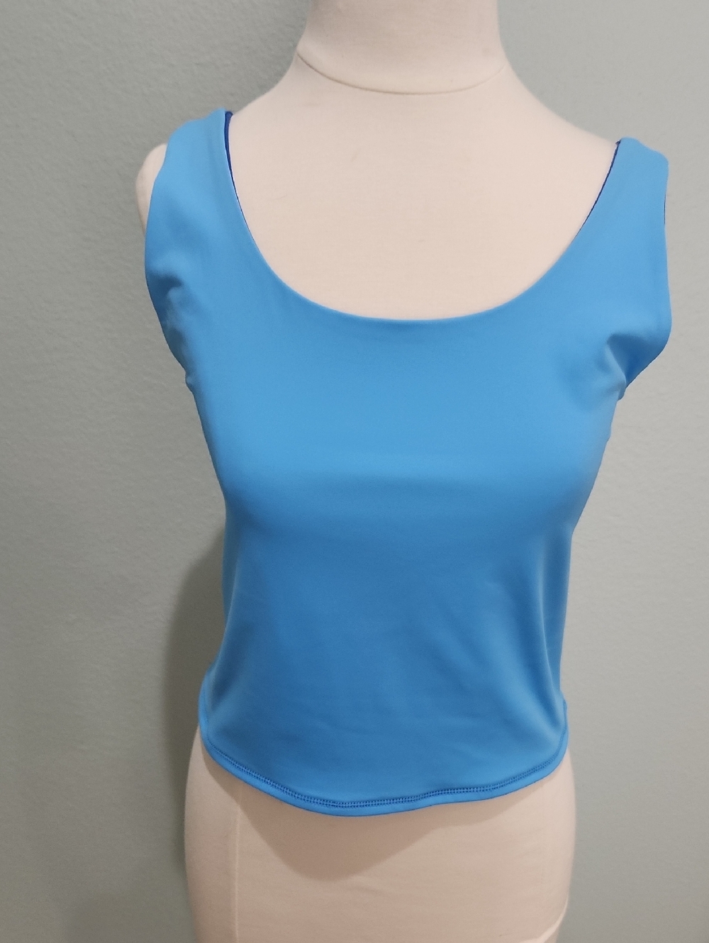 Lilly Pulitzer Bright Blue Scoop Neck Tank